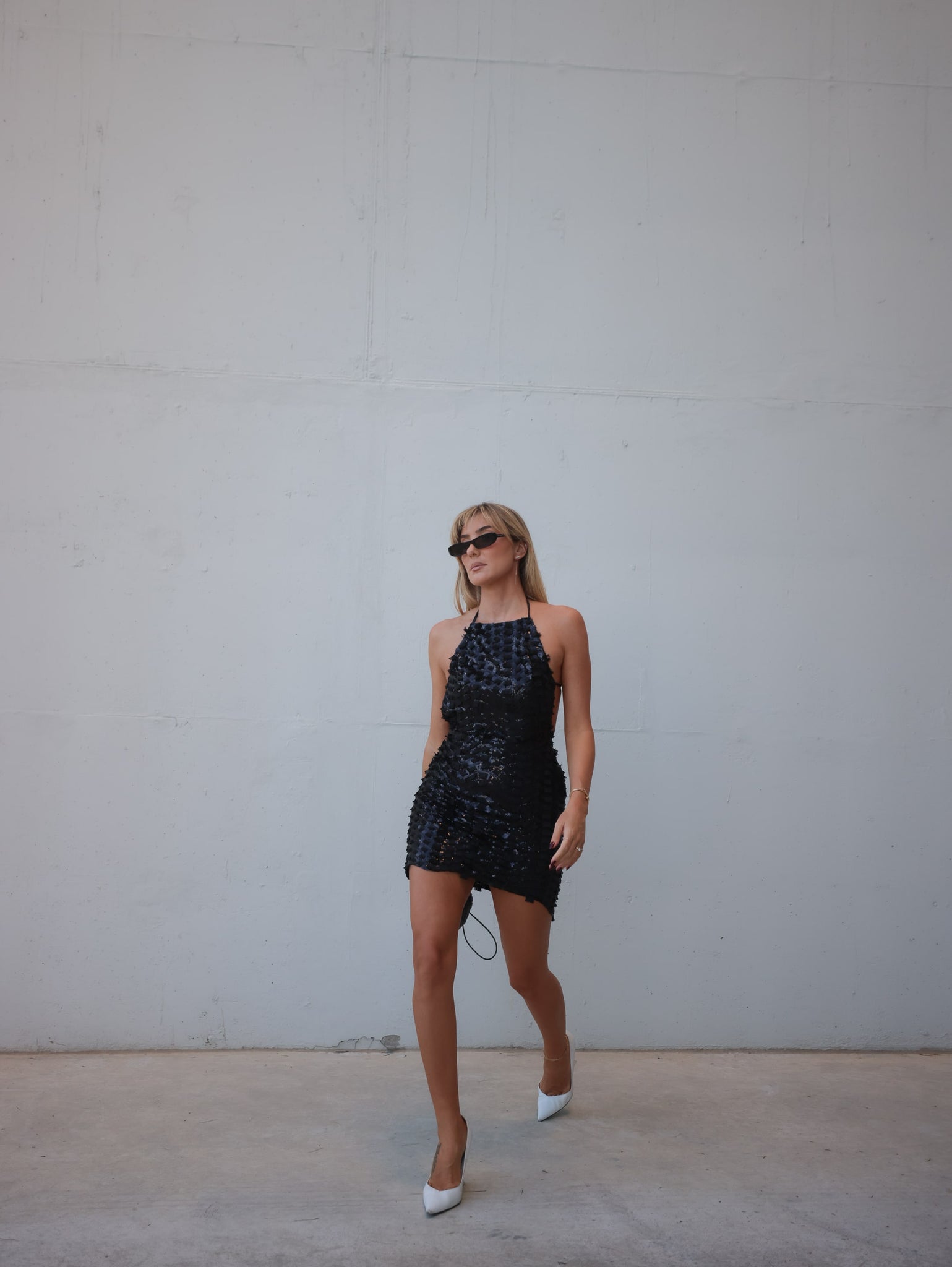 Black Mini Ariel Dress