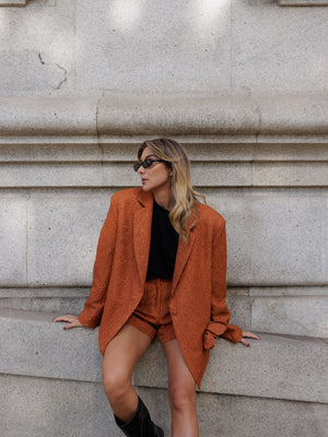 Rust orange Eloa Blazer