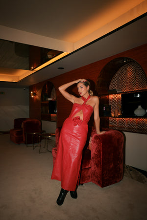 Red Violetta Dress