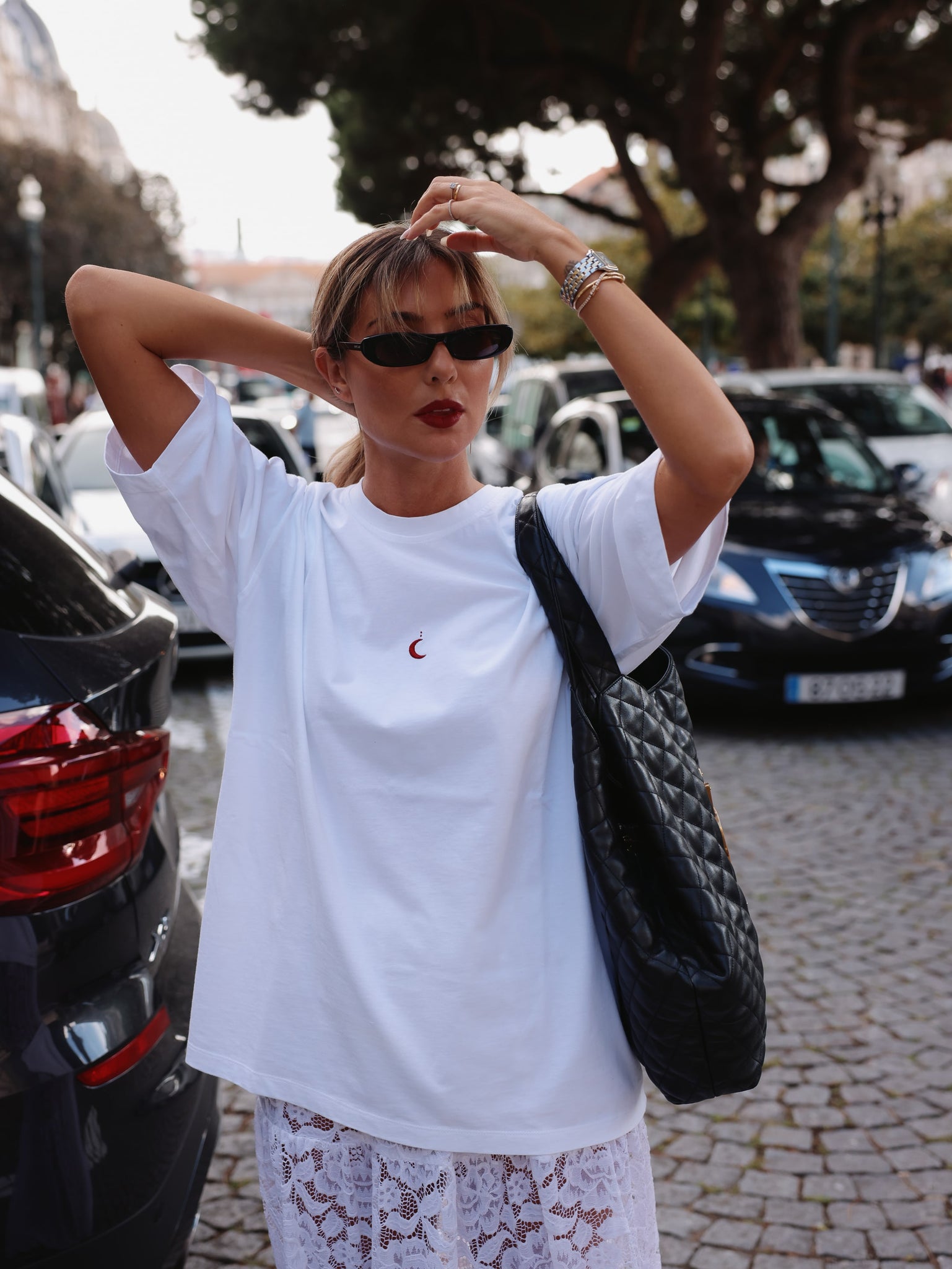 Oversized White T-shirt