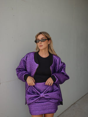 Lilac Esther Bomber