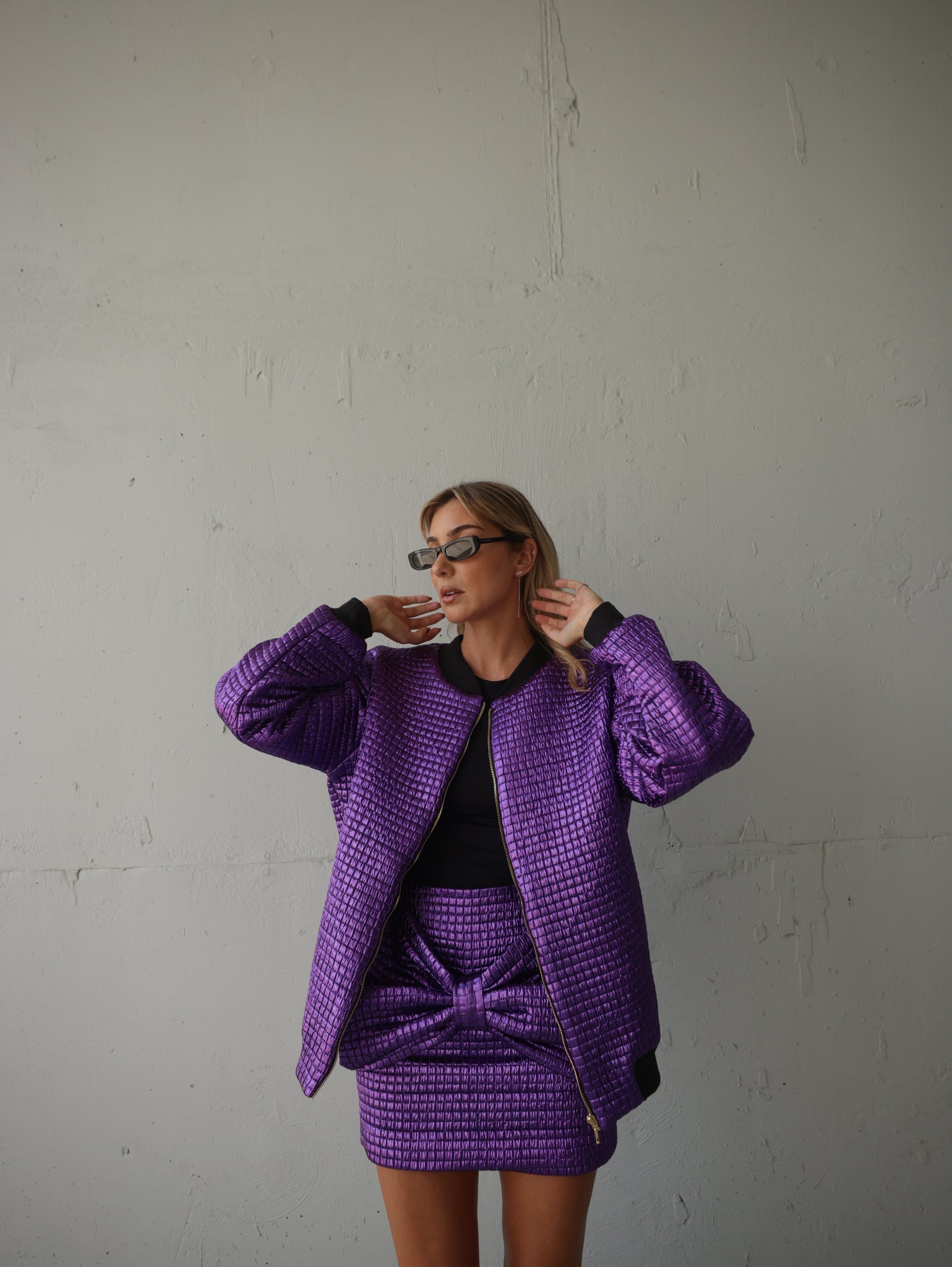 Lilac Esther Bomber