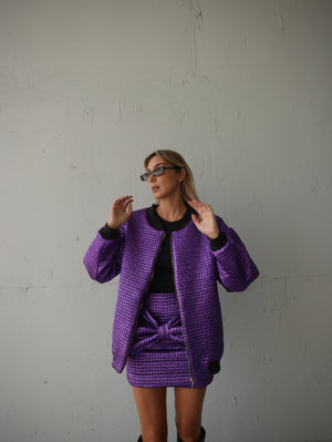 Lilac Esther Bomber