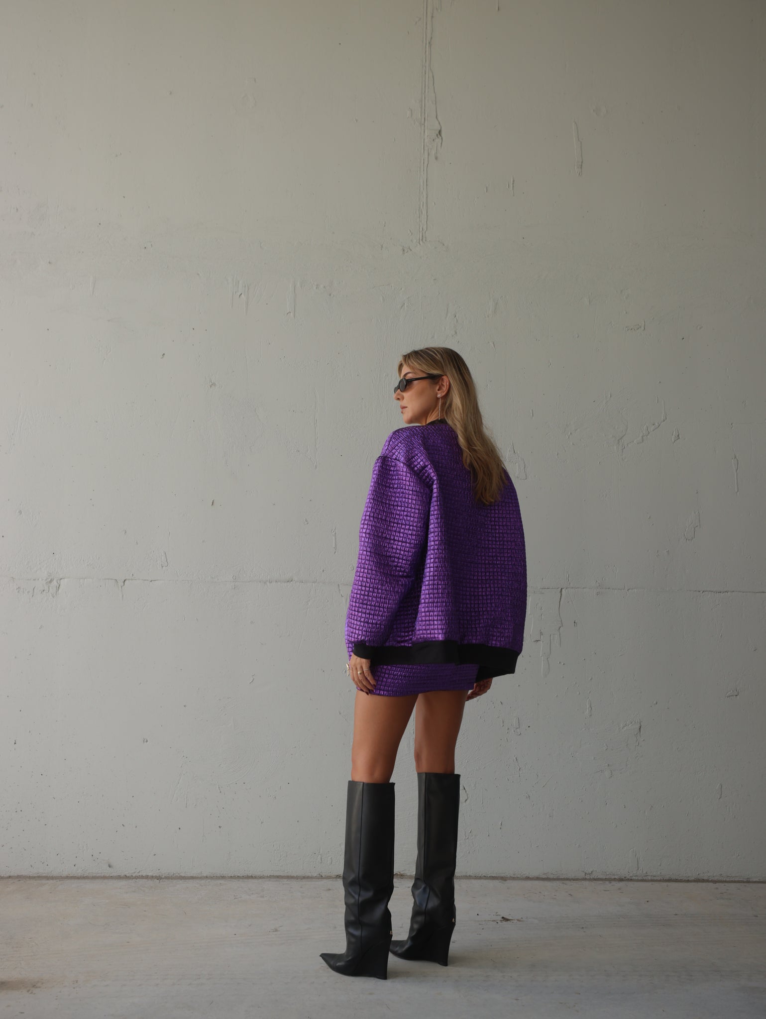 Lilac Esther Bomber