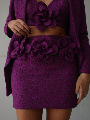 Purple Eloa Skirt