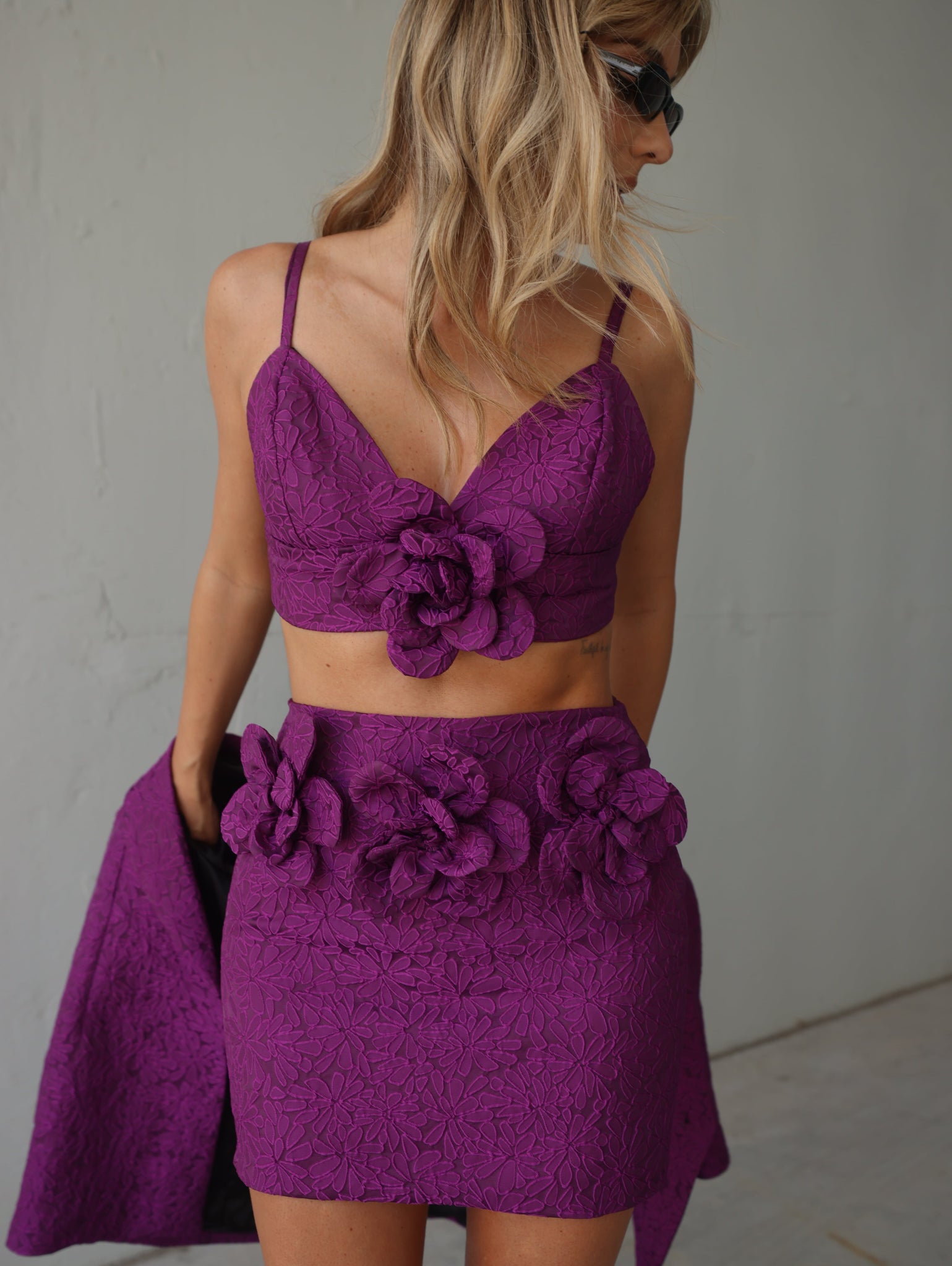 Purple Eloa Skirt