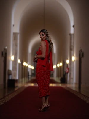 Mel Red Dress