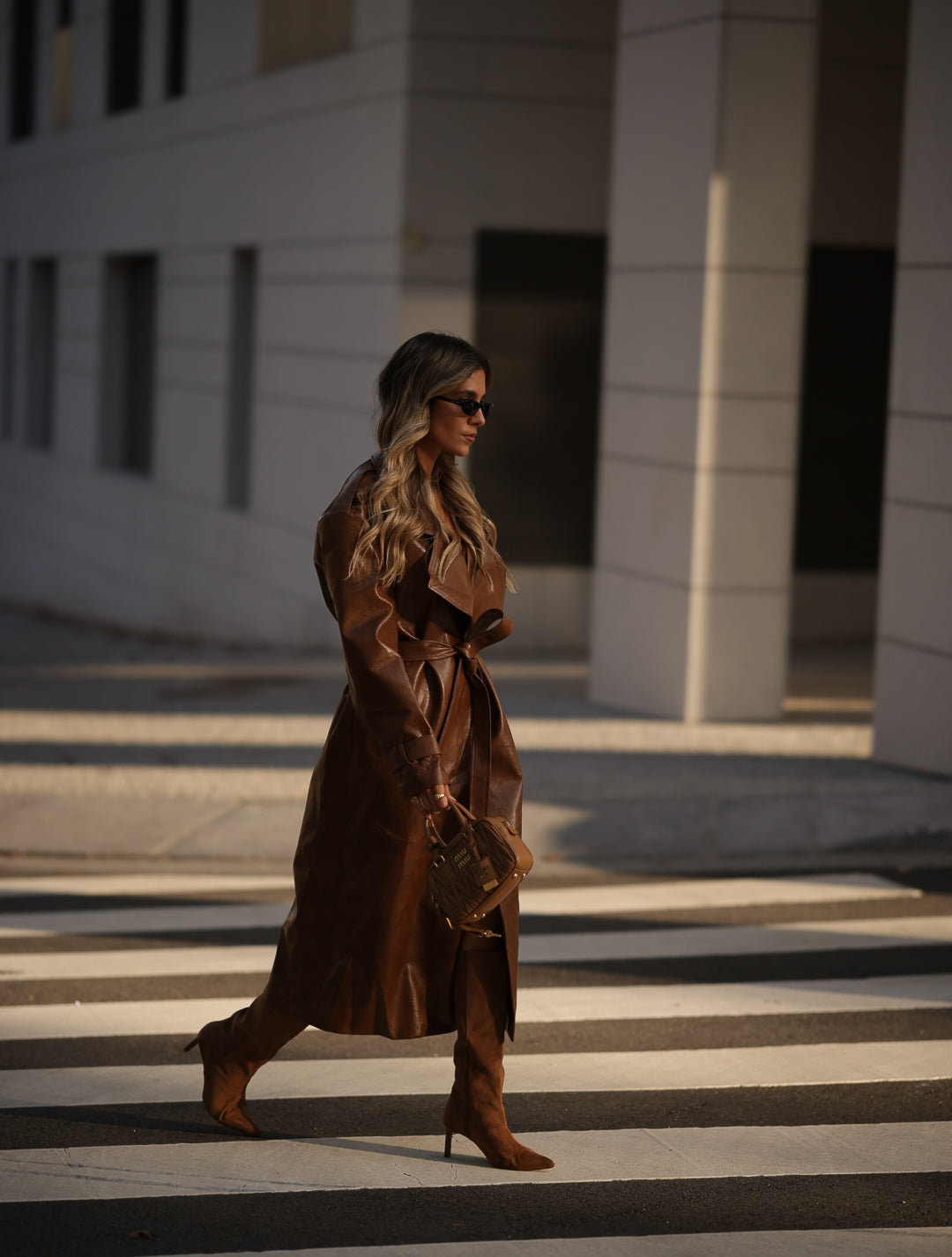 Cameron Camel Trench Coat