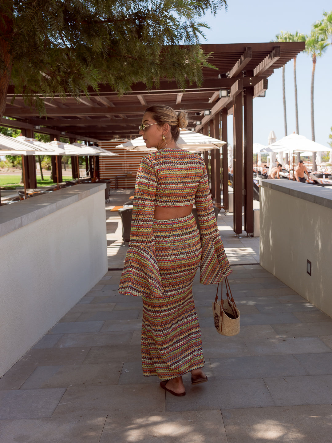 Iris Color Dress