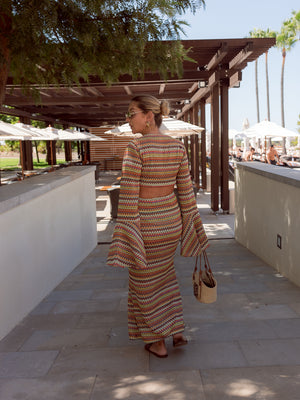 Iris Color Dress
