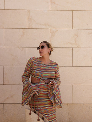 Iris Color Dress