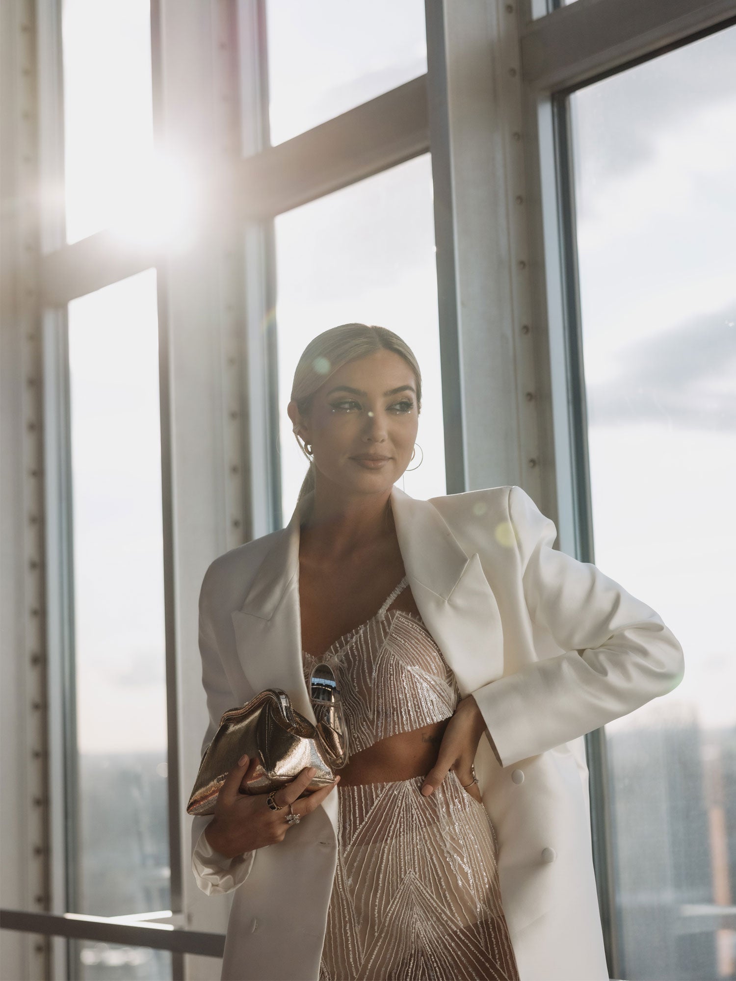 Zendaya Set